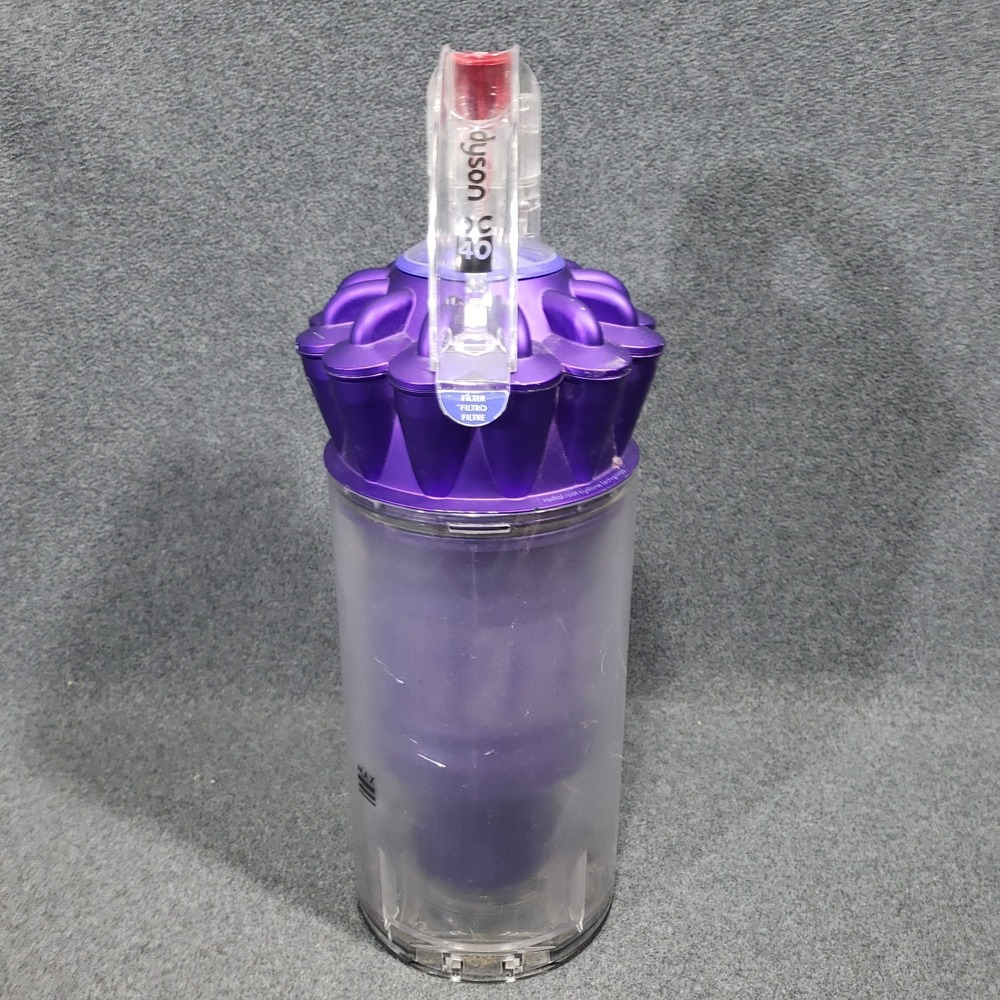Dyson DC40 Ball Vacuum Cyclone Canister Dust Bin Purple OEM Tested
